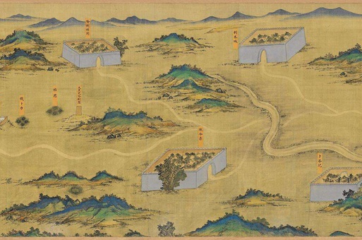 丝路山水地图简介,丝路山水地图现市场价格是多少