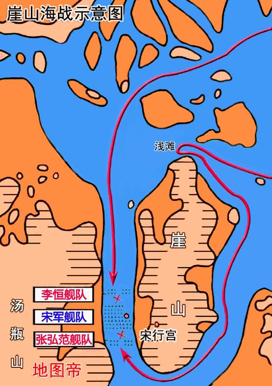 崖山之战中的崖山在现在的什么地方? 崖山之战中的崖山在现在的什么地方?