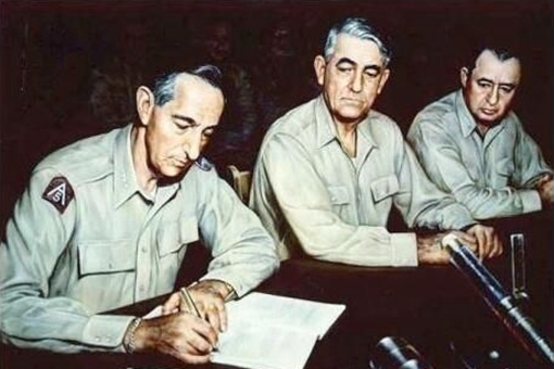 《朝鲜停战协定》签订,朝鲜战争结束 《朝鲜停战协定》签订,朝鲜战争结束