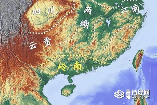 广东广西的广是指什么地方 为什么以广为分界