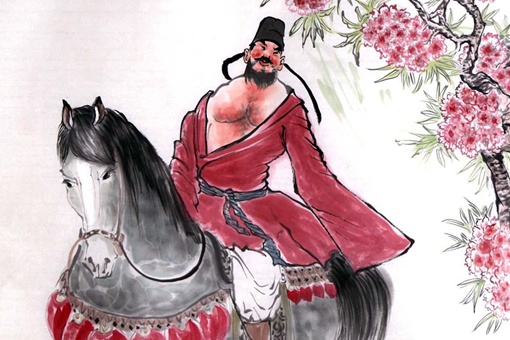 春风得意马蹄疾,一日看尽长安花描绘的是什么场景