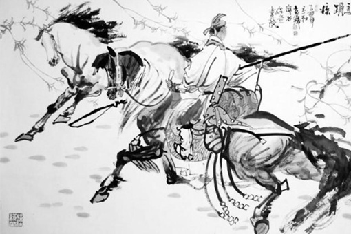 春风得意马蹄疾,一日看尽长安花描绘的是什么场景