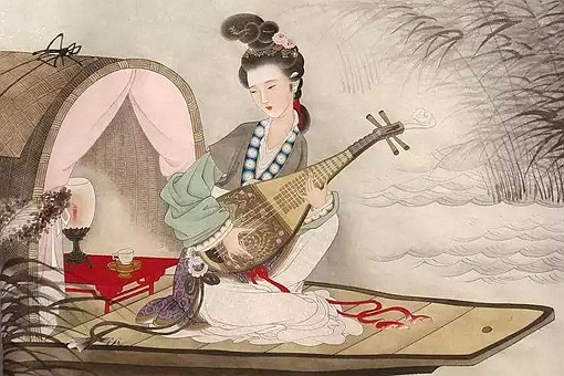 大珠小珠落玉盘最初是用来描写什么