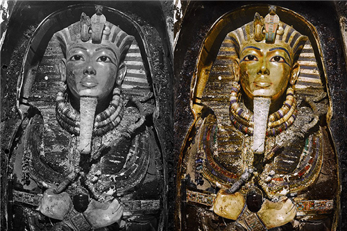 图坦卡蒙死因怎么死的,图坦卡蒙真人像