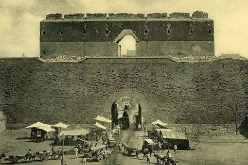 百年前的北京故宫老照片