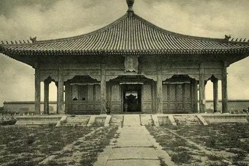 百年前的北京故宫老照片