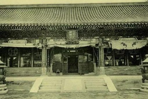 百年前的北京故宫老照片