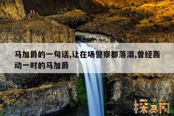 马加爵的一句话,让在场警察都落泪,曾经轰动一时的马加爵