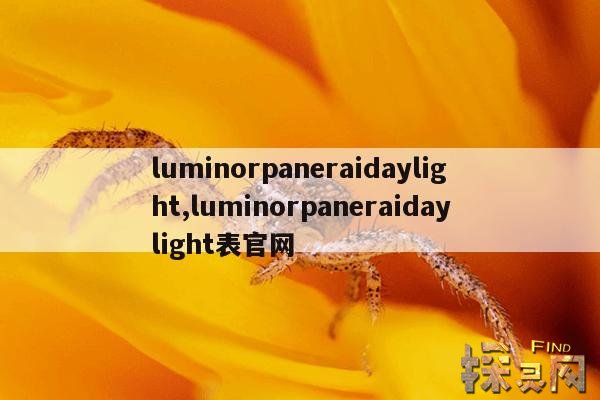 luminorpaneraidaylight,luminorpaneraidaylight表官网