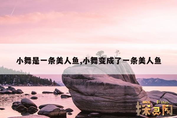 小舞是一条美人鱼,小舞变成了一条美人鱼