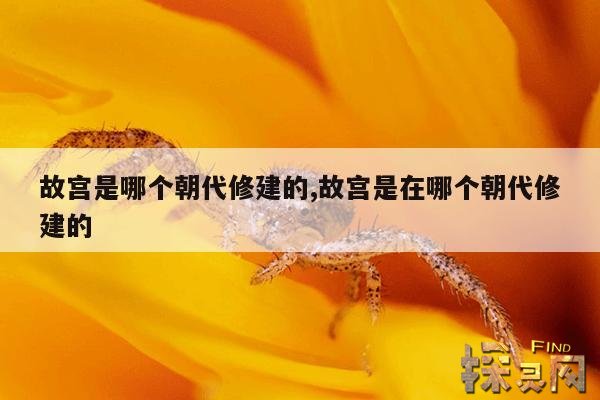 故宫是哪个朝代修建的,故宫是在哪个朝代修建的