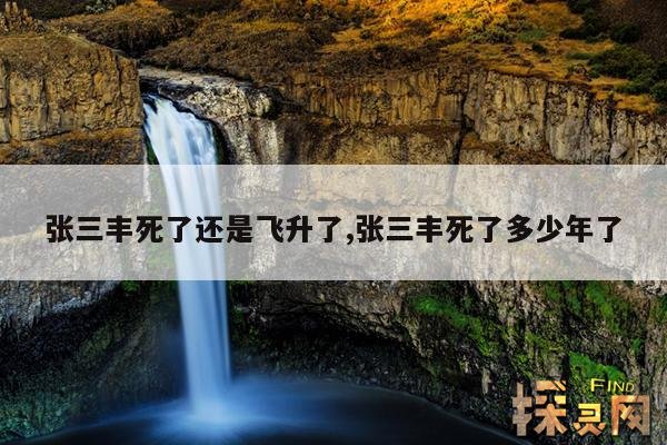 张三丰死了还是飞升了,张三丰死了多少年了