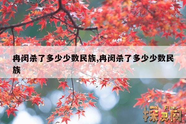 冉闵杀了多少少数民族,冉闵死因
