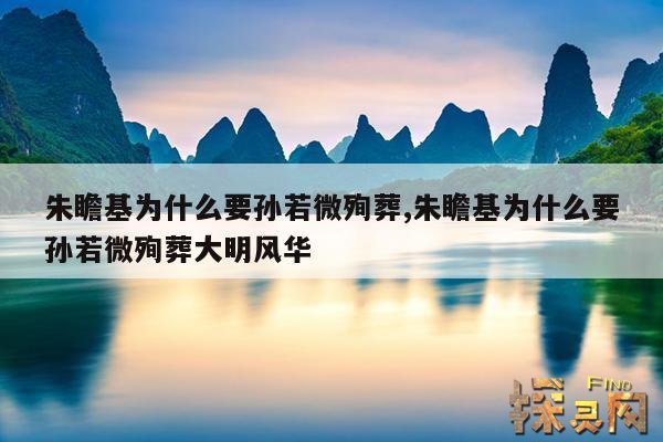 朱瞻基为什么要孙若微殉葬,朱瞻基为什么要孙若微殉葬大明风华