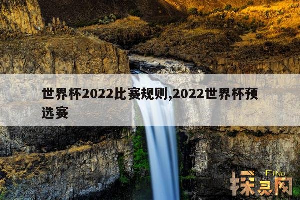 世界杯2022比赛规则,2022世界杯预选赛