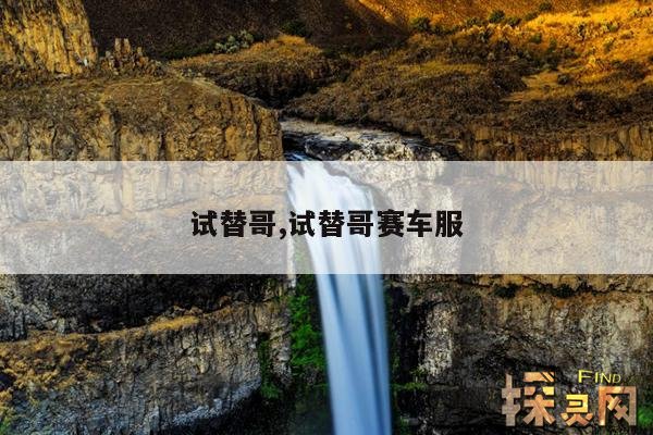 试替哥,试替哥赛车服