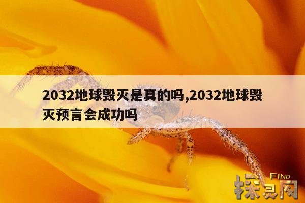 2032地球毁灭是真的吗,2032地球毁灭预言会成功吗