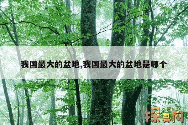 我国最大的盆地,我国最大的盆地是?