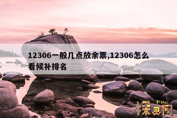 12306一般几点放余票,12306候补车票几率大吗?